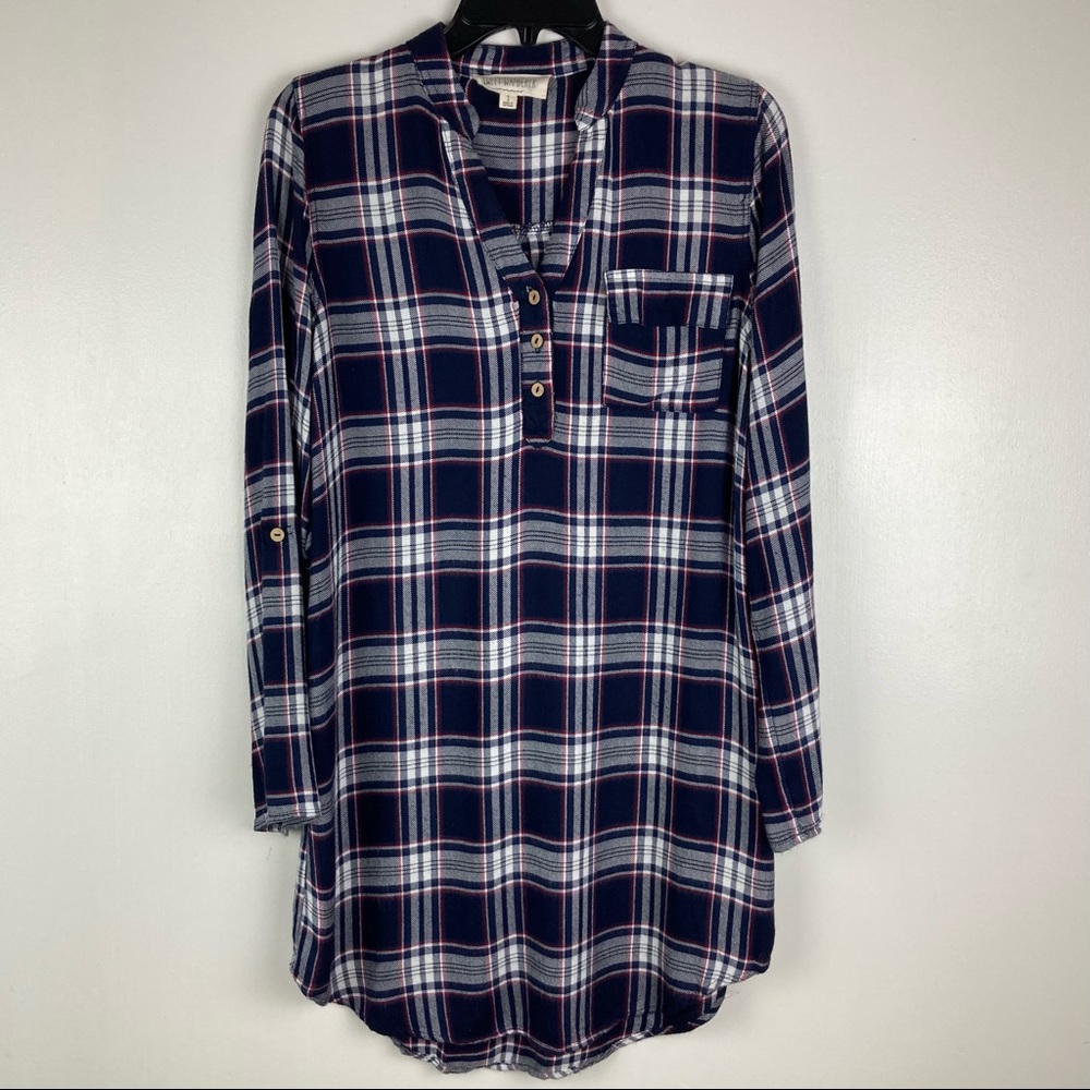 Sweet Wanderer | plaid dress